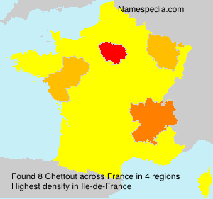 Surname Chettout in France Surname Chettout in France