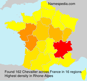 Surname Chevailler in France Surname Chevailler in France