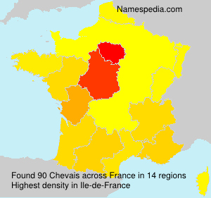 Surname Chevais in France Surname Chevais in France