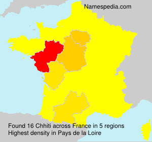 Surname Chhiti in France Surname Chhiti in France