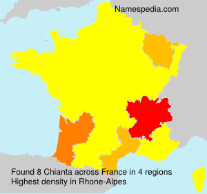 Surname Chianta in France Surname Chianta in France