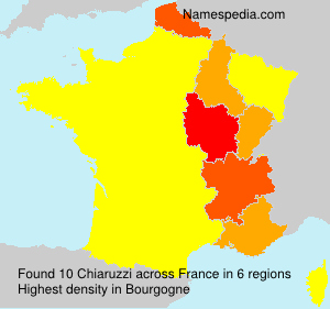 Surname Chiaruzzi in France Surname Chiaruzzi in France