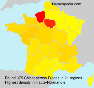 Surname Chicot in France Surname Chicot in France