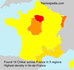 Surname Chikar in France Surname Chikar in France