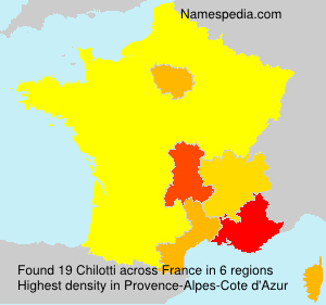 Surname Chilotti in France Surname Chilotti in France