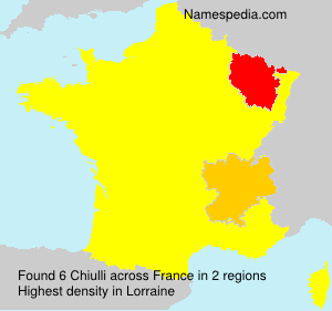 Surname Chiulli in France Surname Chiulli in France