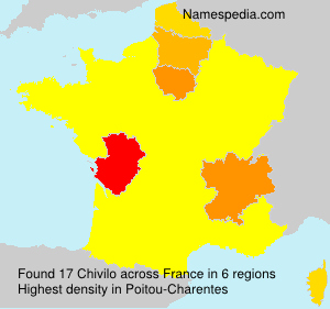 Surname Chivilo in France Surname Chivilo in France