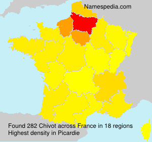 Surname Chivot in France Surname Chivot in France