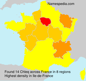 Surname Chleq in France Surname Chleq in France