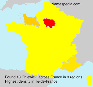 Surname Chlewicki in France Surname Chlewicki in France