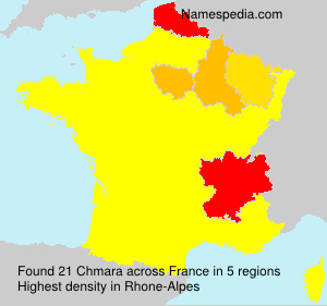 Surname Chmara in France Surname Chmara in France