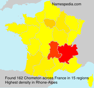 Surname Chometon in France Surname Chometon in France