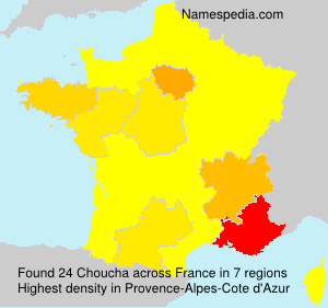 Surname Choucha in France Surname Choucha in France