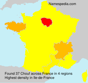 Surname Chouf in France Surname Chouf in France