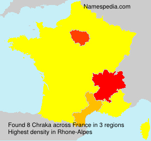Surname Chraka in France Surname Chraka in France