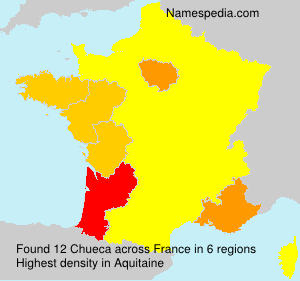 Surname Chueca in France Surname Chueca in France