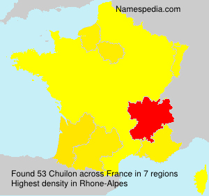 Surname Chuilon in France Surname Chuilon in France