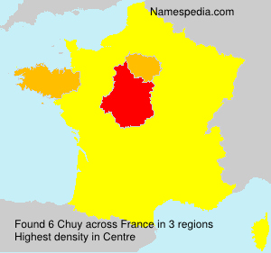 Surname Chuy in France Surname Chuy in France