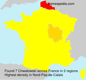 Surname Chwalowski in France Surname Chwalowski in France