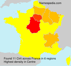 Surname Cirit in France Surname Cirit in France