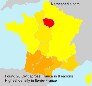Surname Civit in France Surname Civit in France
