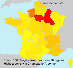 Surname Clerge in France Surname Clerge in France
