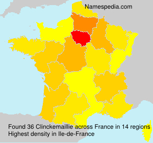 Surname Clinckemaillie in France Surname Clinckemaillie in France