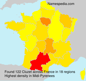 Surname Cluzet in France Surname Cluzet in France