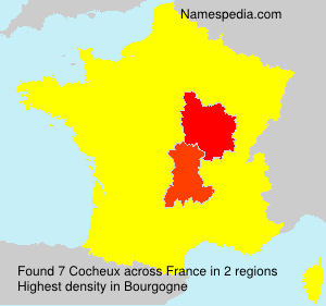 Surname Cocheux in France Surname Cocheux in France