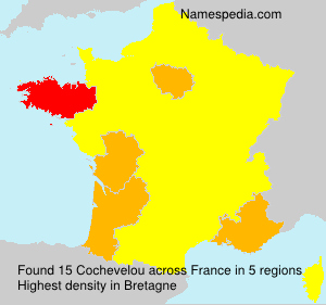 Surname Cochevelou in France
