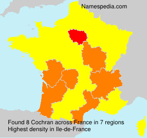 Surname Cochran in France Surname Cochran in France
