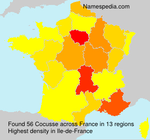 Surname Cocusse in France Surname Cocusse in France