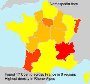 Surname Coehlo in France Surname Coehlo in France