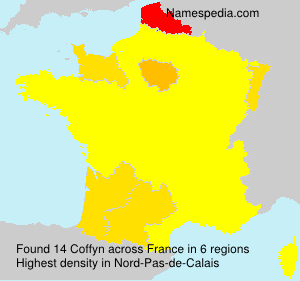 Surname Coffyn in France Surname Coffyn in France