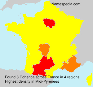 Surname Cohenca in France Surname Cohenca in France