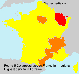 Surname Colagrossi in France Surname Colagrossi in France