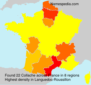 Surname Collache in France Surname Collache in France