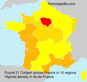 Surname Collaert in France Surname Collaert in France