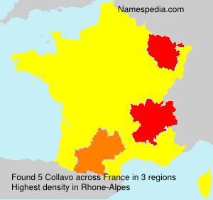 Surname Collavo in France