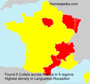 Surname Collela in France Surname Collela in France