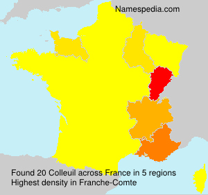 Surname Colleuil in France Surname Colleuil in France