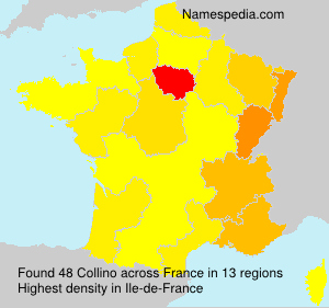 Surname Collino in France Surname Collino in France