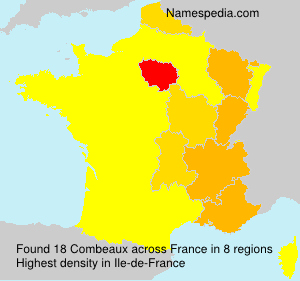 Surname Combeaux in France Surname Combeaux in France