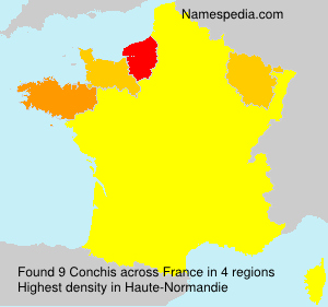 Surname Conchis in France Surname Conchis in France
