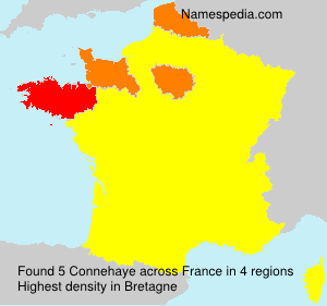 Surname Connehaye in France Surname Connehaye in France