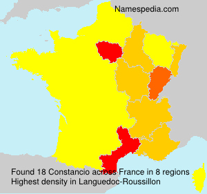 Surname Constancio in France Surname Constancio in France