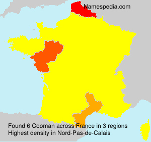 Surname Cooman in France Surname Cooman in France