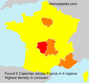 Surname Copeman in France Surname Copeman in France