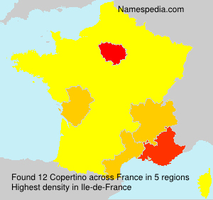 Surname Copertino in France Surname Copertino in France