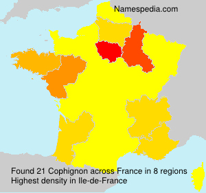 Surname Cophignon in France Surname Cophignon in France